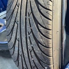 ファイナリスト？ひっぱりタイヤ 17インチ　タイヤホイールセットの画像