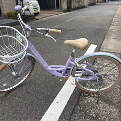 女の子用自転車　22インチ