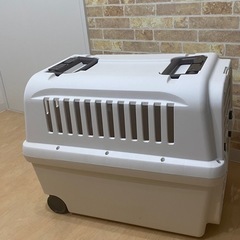 中〜大型犬用　キャリー　クレート　 Richell    Lサイズの画像