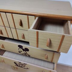 収納タンス（ミッキーマウス）の画像