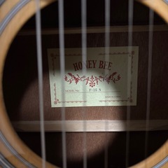 ギター アコースティックギター アコギ HONEYBEEの画像