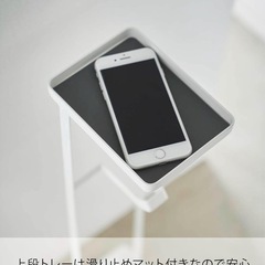 【新品】トイレットペーパーストッカー　補助便座スタンドの画像