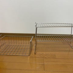 吊り下げバスケット, ステンレスラックの画像