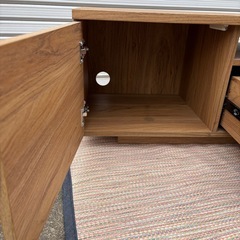 LOWYA ロウヤ　テレビ台　テレビボード　幅160cm ナチュラルウッド　北欧風の画像