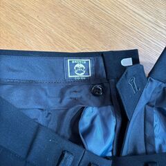 学生服 上下 セット 学ラン ズボン 185Y カンコー学生服 ドライウオッシュの画像