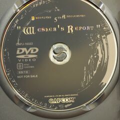 PS2ソフト非売品DVD バイオハザード 5th Anniversary Wesker's Report （ウェスカーズリポート）【動作確認済み】の画像