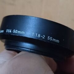 純正メタルフード pentax takumar 1.4/50mm 1.8/55mmの画像
