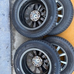 2024年中古スタッドレスタイヤ ホイールセット 4本セット GRASSの画像