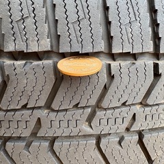 2024年中古スタッドレスタイヤ ホイールセット 4本セット GRASSの画像