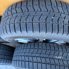 2024年中古スタッドレスタイヤ ホイールセット 4本セット GRASSの画像