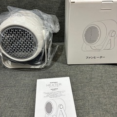 ファンヒーター 電気 小型 卓上【2025冬新型 立体&広範囲送風 3段階温度調整】セラミックファンヒーター 足元 大風量 1000W 速暖 暖房器具 電気ストーブ 静音 高温/中温/自然風 省エネ 節電 電気代安い 過熱保護 防寒対策 寝室 トイレ 洗面所 脱衣所 職場 オフィス 部屋用 ホワイトの画像