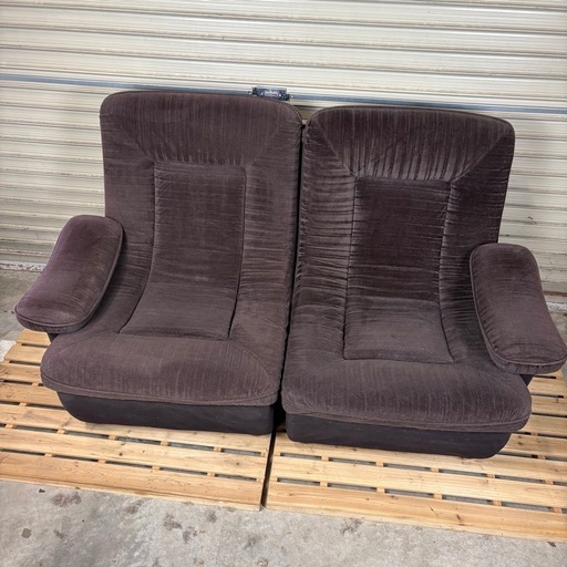 希少】オールドカリモクカリモクヴィンテージ昭和レトロファブリック2