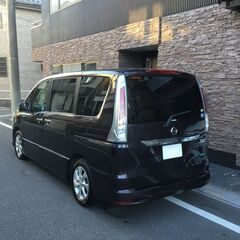 セレナハイウェイスター　Vセレクション　乗って帰れます　車検8年6月　両側パワスラ　ETC　バックモニター　Bluetoothの画像