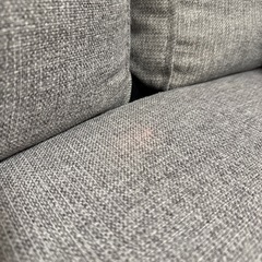 洗えるソファー　L字型の画像