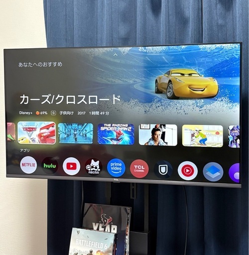 TCL 40インチ Google TV 40S5401／フルHD／動作良好／付属品完備
