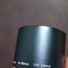 PENTAX 純正メタルフード Takumar 1:3.5 135mm 1:4 150mm(49mm径)の画像