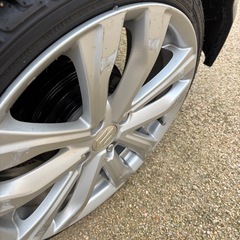 スイフト純正16インチ　KENDA165 40r 16 ローダウン車にの画像