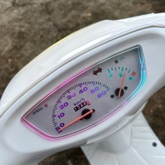 HONDA DIO AF34 AF35ライブディオ ZX仕様 カスタム　ホワイトの画像