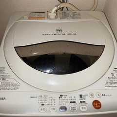 TOSHIBA 5kg　縦型洗濯機の画像