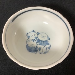 たち吉　橘吉　小鉢　干支　茄子　犬年　牛年　3点の画像
