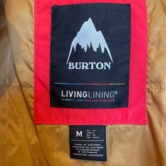BURTON LIVING LININGスノーボードウェアレトロ90sの画像