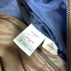 本日まで　革ジャン 革ジャケット キッズ アウター 新品未使用の画像