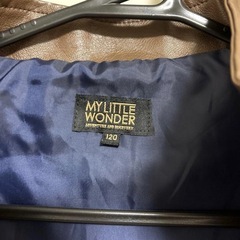 本日まで　革ジャン 革ジャケット キッズ アウター 新品未使用の画像