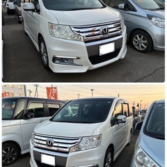 ⭐️⭐️ステップワゴンスパーダZ✨✨車検R8.7月迄有‼️両側パワースライド🌈ナビ🌈人気のミニバン‼️の画像