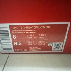 NIKE  TERMINATOR LOW OG ナイキ ダンク ハイ　の画像