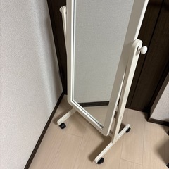 全身鏡 キャスター付 ミラー、姿見、鏡の画像