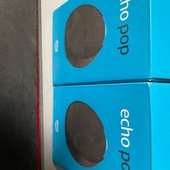 Amazon Echo  Pop 2台セット エコーポップ チャコール alexaの画像