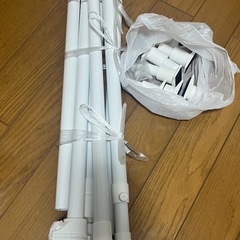 【お譲り先決定】ニトリ　押入れハンガーラック2セット の画像