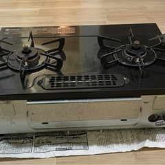 Rinnai リンナイ ガスコンロ KG34NBKL 都市ガス 2口コンロの画像