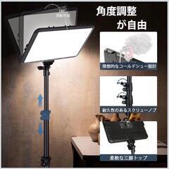 2パック撮影用ライト　LEDビデオライト　写真スタジオ撮影　YouTubeの画像