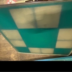 木製こたつ 青色天板 90cmの画像