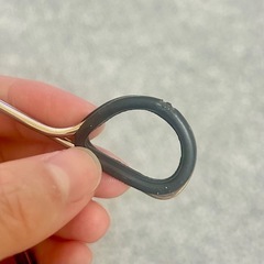 ミニビューラー 部分用シルバー 替えゴムの画像