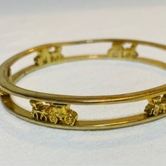 coach コーチ　ビンテージ風バングル　ブレスレットの画像