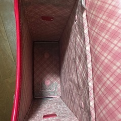 ふわりぃ　ランドセル 赤  女の子 リボン の画像