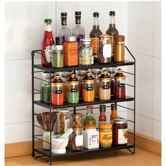 調味料ラック　3段式　ほぼ未使用　の画像