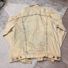 ZARA🔴バードウォッシュデニムmサイズの画像