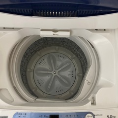 【引取可能の方限定】洗濯機  　YWM-T50G1 　5㎏ ヤマダ電機 2020年製の画像