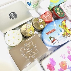 お菓子缶　小物入れ　インテリア　収納の画像