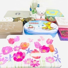 お菓子缶　小物入れ　インテリア　収納の画像