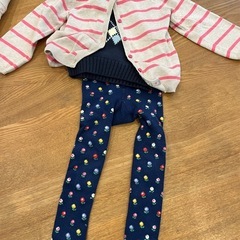 女児1-2歳用　冬服セットの画像