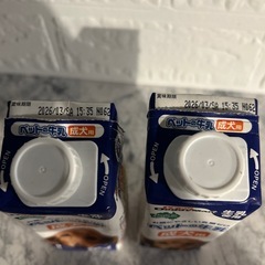 ペットの牛乳2本セットの画像