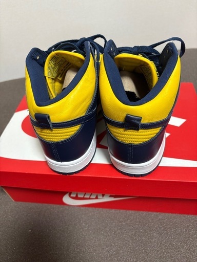 靴/バッグ Nike Dunk High "Michigan" CZ8149-700 27.5cm
