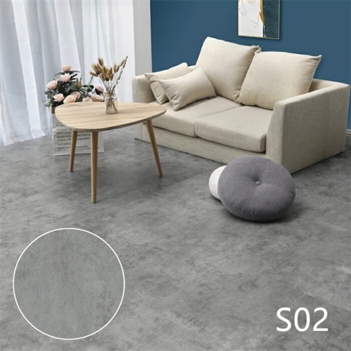 フローリングシート 8畳分　フロアシート 大理石 約30×30cm フロアタイル 置くだけ