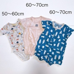 ベビー服 50～80cm 19点 半袖 長袖 まとめ売りの画像