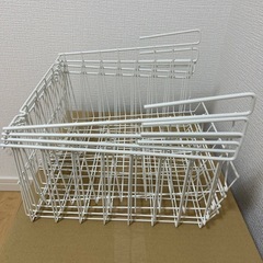 吊下げ収納　IKEA　OBSERVATOR クリップオンバスケット　4個の画像