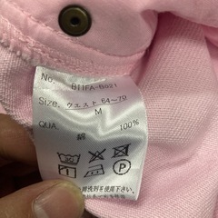 Bibiy ピンク　ズボン　ウエスト64～70　Mサイズの画像